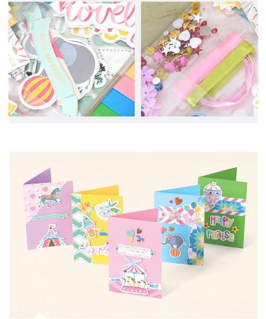 Gigicloud Handmade Card Making Kit - DIY Greeting Cards Set for Birthday, Thanksgiving, Christmas & Baby Shower - Buy Online on GoSupps.com