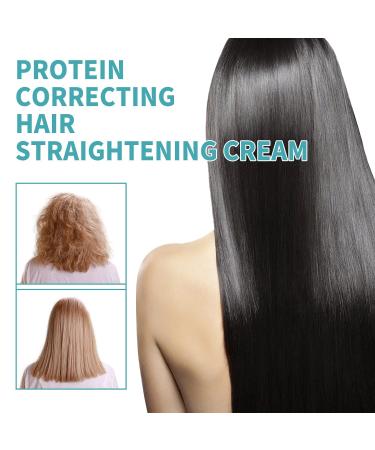 Buy Premium Hair Smoothing & Straightening Cream - Keratin & Collagen 100g | Fast Shipping Worldwide - Buy Online on GoSupps.com