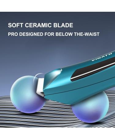 VINATO Electric Trimmer Tool Set - All-in-One Grooming Kit for Men | Body Nose & Beard Trimmer | Perfect Anniversary & Birthday Gifts for Him - Husband Boyfriend Dad - Blue - Buy Online on GoSupps.com