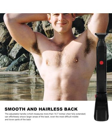 Autwekm Back Hair Removal & Body Razor Ergonomic Foldable Men's Razor for Birthday Gifts | Full Body & Leg Hair Removal - Buy Online on GoSupps.com