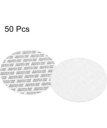 PATIKIL 65mm/2.56" Foam Lid Liner 50 Pack PS Foam Resistant Tamper Pressure Sensitive Seal for Bottle Cap Liners Seals - Buy Online on GoSupps.com