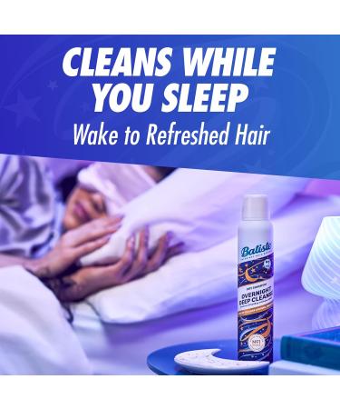 Batiste Overnight Deep Cleanse Dry Shampoo 3.81oz - Wake Up to Beautiful Hair Prevent Oil Build-Up - International Shipping Available - Buy Online on GoSupps.com