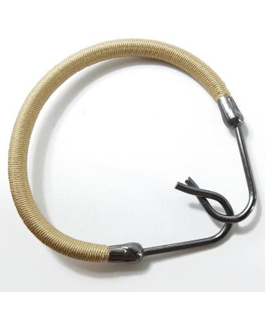 NSBELL 40PCS Ponytail Hooks & Elastic Bands Set for Women and Girls - Black and Apricot - Buy Online on GoSupps.com