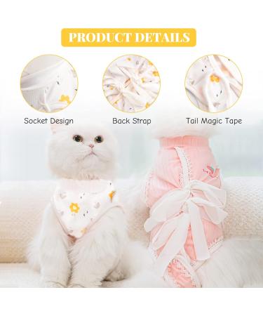 Urroma Cat Recovery Suit | Breathable & Elastic Post-Operation Clothing for Cats & Dogs | Ideal for Wound Care & Skin Diseases - Buy Online on GoSupps.com