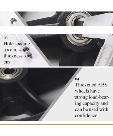 Wheelchair Accessories Front Wheel 6/7/ 8 Inches Optional with Bearing Effortless/Practical+ Easy to Use/Operations Thickened Wheel Hub for Wheelchair Assistive Devices 8 inches - Buy Online on GoSupps.com