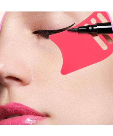 Nose Shadow Tool - Multifunctional Silicone Stencil for Face Contouring & Makeup with Brush | Perfect Eyelash Aid | International Shipping Available - Buy Online on GoSupps.com