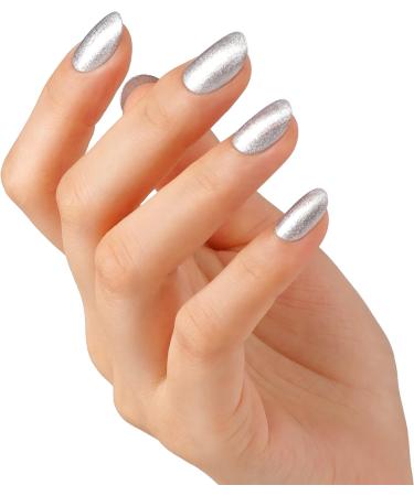 Bluesky Gel Nail Polish Set Metallics Silver Glitter A018 Locket Love 80582 Chiffon Twirl 80589 3 x 5 ml Gold Silver (Requires Curing Under UV or LED Lamp) Metallics 1 count (Pack of 1) - Buy Online on GoSupps.com