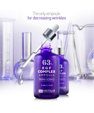 HISTOLAB EGF Complex Ampoule 150 ml (5.1 fl oz) | Skin Renewal Wrinkle and Fine Line Care - Buy Online on GoSupps.com