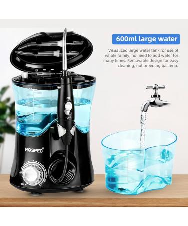 Water Flosser for Teeth - 600ML Professional Dental Flosser with 10 Modes & Nozzles | Electric Oral Care for Health & Whitening - Buy Now - Buy Online on GoSupps.com