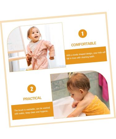 Mobestech 8th Small Crocodile Toothbrush - Soft Infant & Baby Toothbrush for Gentle Teeth Cleaning | Safe & Fun Children's Oral Care - Buy Online on GoSupps.com