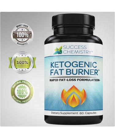 Ketogenic Fat Burner for Women & Men - Burn Belly Fat Fast - Carb Blocker - Weight Loss Supplement - Achieve Perfect Ketosis - Non GMO - 60 Veggie Caps - Buy Online on GoSupps.com