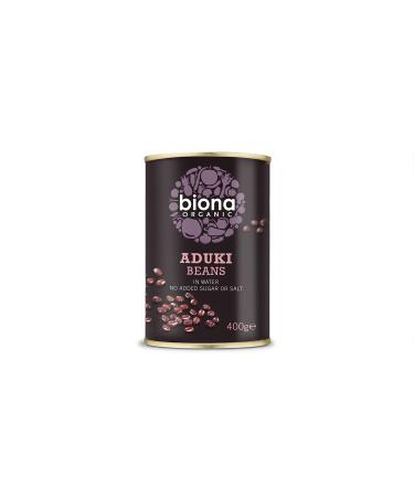 Biona Organic Aduki Beans 400 g (Pack of 12)