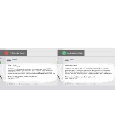 Buy Leserli Compact Lightweight Rimless Reading Glasses +1.5 - Stylish Reading Aid with Case in 4 Colors - Buy Online on GoSupps.com