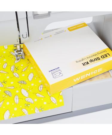 WENICE Sewing Machine Light Strip - Dimmable LED Cold White 6500k with Touch Dimmer - Buy Online on GoSupps.com