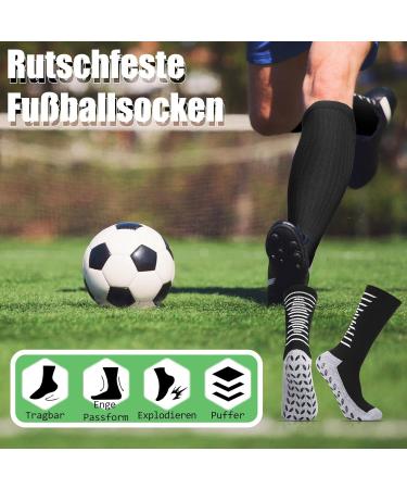 Buy Utensilsto 3 Pairs Football Grip Socks - Anti-Slip Sports Socks for Men (Size 38-46) | Perfect for Football Marathon and Basketball - Buy Online on GoSupps.com