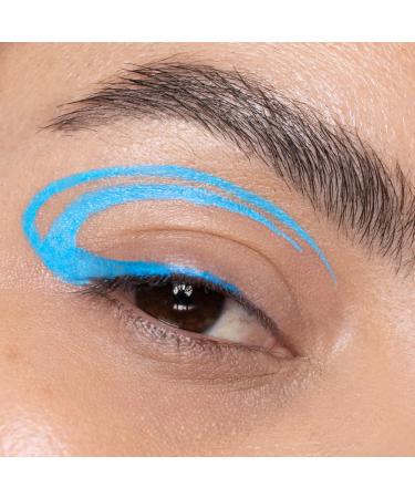  KRASH KOSMETICS KRASH KOSMETICS Vibrant Blue Liquid Eyeliner To Die For Why so basic 24h Waterproof Long-Lasting Formula Eyeliner Pigmented Colors Fine Tip Felt Tip Applicator Vegan and Cruelty Free - Buy Online on GoSupps.com