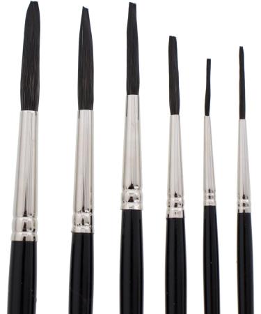 Andrew Mack Brush AM169-0-10 Blue Squirrel & Synthetic Quill Pinstriping Brushes - Buy Online on GoSupps.com