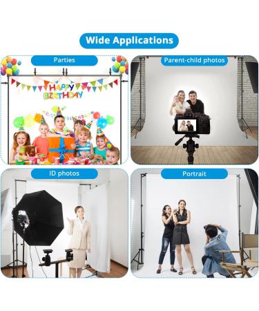 YELANGU 10Ft Photo Backdrop Stand - Adjustable Support for Parties, Weddings & Advertising - Buy Online on GoSupps.com