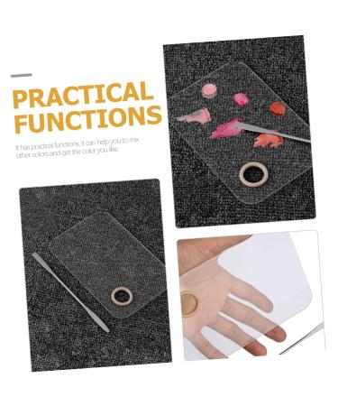 Buy 2 Sets Beauty Palette & Cosmetic Mixing Gel Polish - Eyeshadow & Nail Makeup Mixing Plate with Spatula - International Shipping Available - Buy Online on GoSupps.com