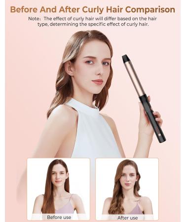 Ukliss Rotating Automatic Curling Iron - Fast Heating Self Curling Wand for Long Hair | 30s Heat Up Time Time-Saving & Effortless Curls - Buy Online on GoSupps.com