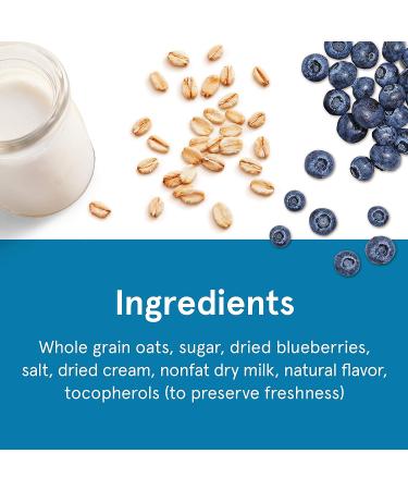Quaker Instant Oatmeal Blueberries & Cream 2-Pack - Buy Online on GoSupps.com