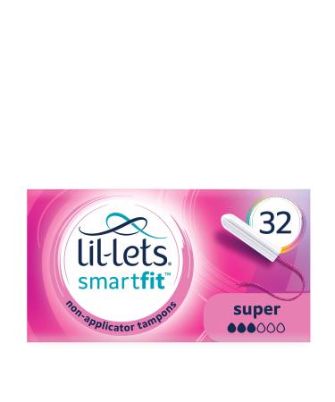 Lil-Lets Smartfit Tampons 32 each Size Super 32 Count