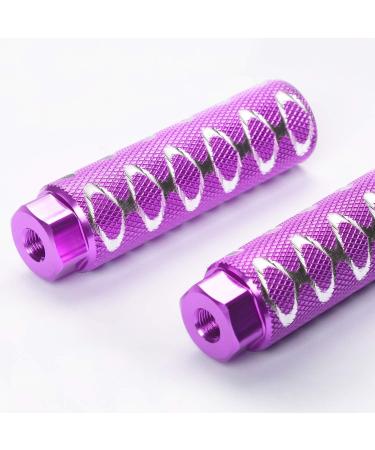 Purple Amotor Bike Pegs - 3/8 inch Axle (2 Pcs) | Durable and Stylish - Buy Online on GoSupps.com