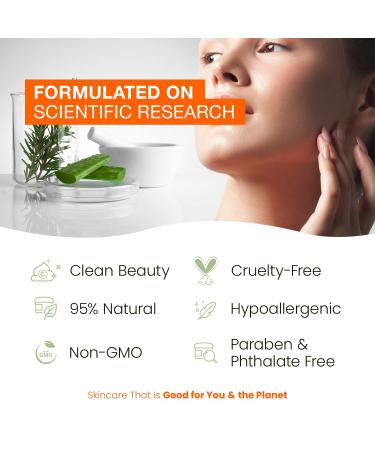 Natural Chemist Cucumber & Aloe Face Serum - Calming & Redness-Reducing Hydration for Dry Skin - 1.69 Fl. oz - Buy Online on GoSupps.com