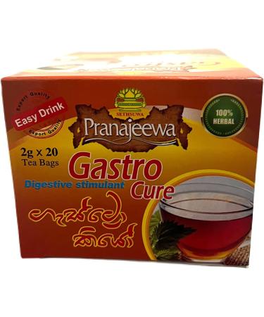 tea | gastro cure tea | pranajeewa | 20 teabags - Buy Online on GoSupps.com