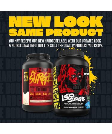 MUTANT ISO SURGE | Gourmet hardcore protein formula - whey protein Isolate powder low carb low fat digestive enzyme boosted - Triple Chocolate - 727 g Triple Chocolate 727.0 g (Pack of 1) - Buy Online on GoSupps.com
