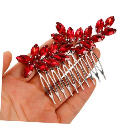 Gogogmee Bridal Headwear Hair Comb Bridal Hair Accessories Hair Side Comb Wedding Hair Accessories for Brides Diamond Hair Accessories Wedding Hair Clips for Brides - Buy Online on GoSupps.com
