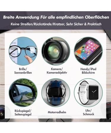 Popnwow Microfiber Cleaning Cloth | Optician Quality Glasses & Lens Cleaner | 30x30cm - Magic Africa Tiger Design for Camera Tablet & Screen - Buy Online on GoSupps.com