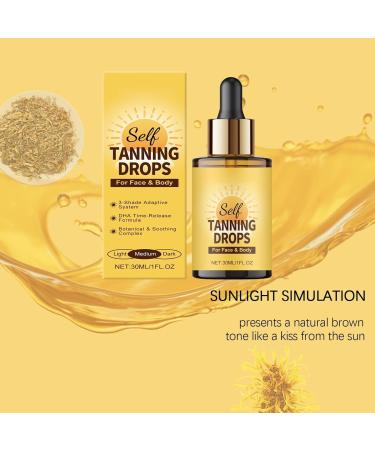 Bronzage Progressif Personnalis - Pour Tous Types De Peau - Bronze Naturel - 30 Ml (1) 6 ml (Lot de 5) - Buy Online on GoSupps.com