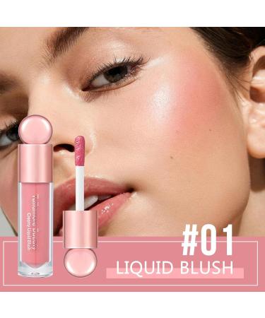 Liquid Velvet Liquid for Cheeks - Lightweight Cheek Tint WateMakeup Liquid for Eyes Lips Uaxiu 01# - Buy Online on GoSupps.com