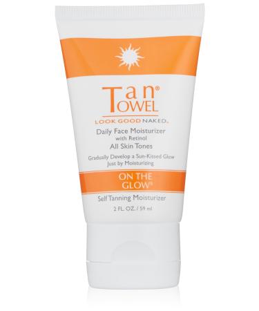 TanTowel On The Glow - Daily Face Moisturizer with retinol - 2 oz