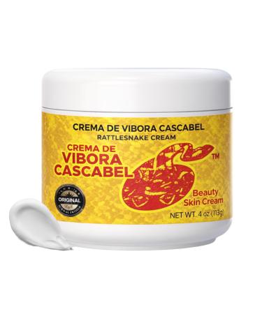 Crema de V bora Cascabel Hydrating Beauty Cream with Beeswax Jojoba Oil & Shea Butter Nourishing Moisturizer for Soft Smooth & Healthy-Looking Skin 4 oz