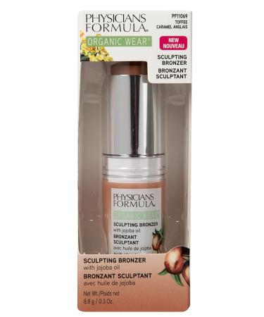 Physicians Formula Organic Wear Toffee Sculpting Bronzer Multi Stick - Natural Face Makeup - Buy Online on GoSupps.com