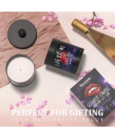 Valentine's Day Gifts for Him | Funny & Romantic Soy Scented Candles | Limited Edition Aromatherapy Jar Candle - Buy Online on GoSupps.com