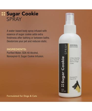 Sweet Sugar Cookie Pet Deodorizing Body Spray by Animal Pharmaceuticals - Long-Lasting Formula for Dogs and Cats - 8 fl oz - Buy Online on GoSupps.com