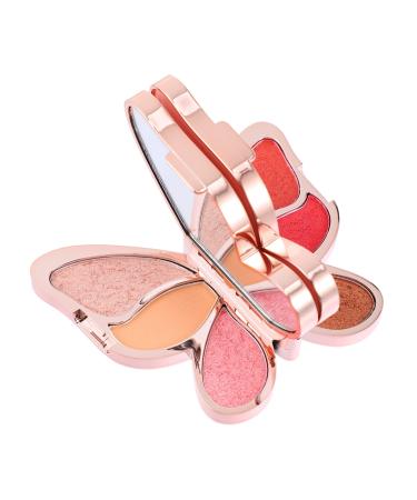 NOLITOY 2 Pcs Eyeshadow Palette Shimmer Eyeshadow Creamy Blush Sequin Eyeshadow Girl Koi Carp Matte 1 count (Pack of 1) As Shown 2x2pcs