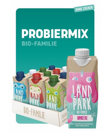 Landpark Organic Family Tryptmix Sugar-Free Children's Drink (12x0.5L) | Ideal for Ages 1+ - Buy Online on GoSupps.com