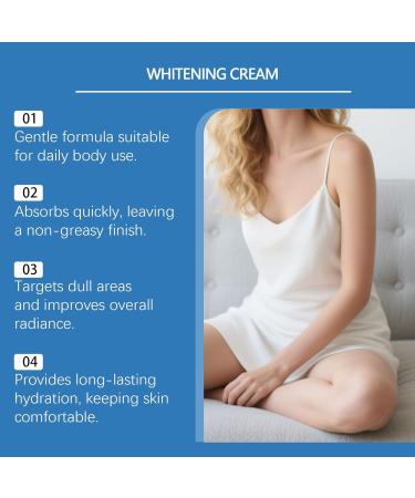  Fmzrbnih Lightening Cream for Underarms Lightening Treatment for Thighs and Intimate Areas | Non-Greasy Moisturizer for Sensitive Underarms for Shower Home and Travel - Buy Online on GoSupps.com