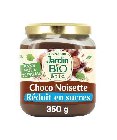 Jardin BiO tic - Chocolate Hazelnut spread - Sweet - AB certified - 350g jar