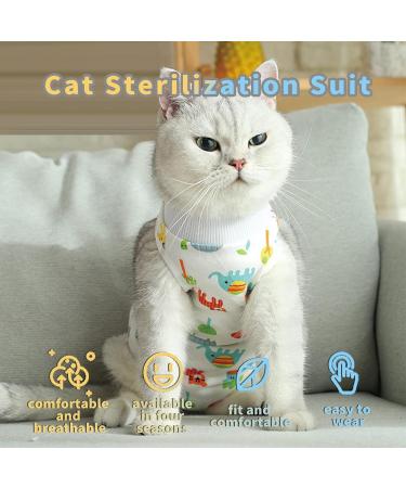 CLLRYBO Katzenbody f r Katzen nach der Kastration - Chirurgisches Recovery Shirt & Operationsanzug (Stil: L we Gr e: S) - Internationaler Versand verf gbar - Buy Online on GoSupps.com