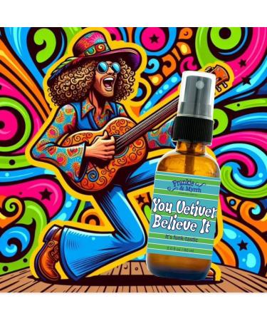 Frankie & Myrrh You Vetiver Believe it | Patchouli Sandalwood Vetiver | 2.0 Fl. Oz. Freshwater Mist - Buy Online on GoSupps.com