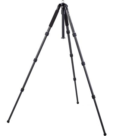 SLIK Pro 824 CF Carbon Fiber Tripod - Black | 4-Section Lightweight and Durable - Buy Online on GoSupps.com