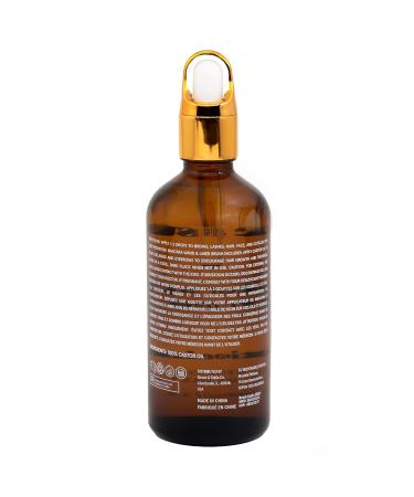 Organic Castor Oil for Hair Growth and Eyelashes (4oz) by Grace And Stella - Buy Online on GoSupps.com