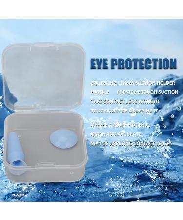Contact Lens Insert Remover Tool - 2 Pairs Skin-Friendly Suction Cup Hygienic Eye Prosthesis Accessory - Buy Online on GoSupps.com