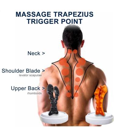 Relieflylab Trapezius Stretcher & Trigger Point Massager - Effective Therapy for Muscle Relief | International Shipping - Buy Online on GoSupps.com