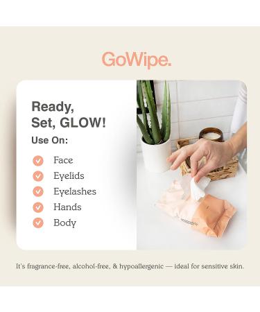 Organic Manuka Honey & Coconut Oil Facial Cleansing Wipes - Makeup Remover Towelettes with Aloe Vera, Rose Oil & Hyaluronic Acid - 25 Wipes - For All Skin Types - Buy Online on GoSupps.com
